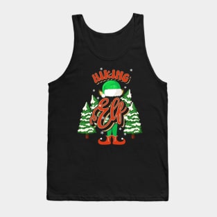 HIKING ELF CHRISTMAS Tank Top